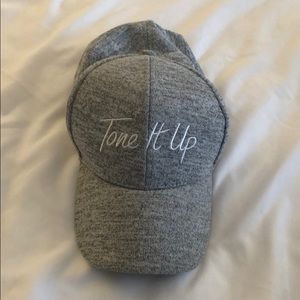Tone It Up Grey Baseball Hat